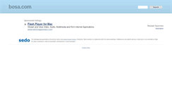 Desktop Screenshot of bosa.com